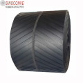 powedery material u type three v optional pattern chevron conveyor belt in china